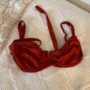 Monday Swimwear Covelly Top in Terracotta